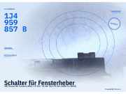 Schalter für Fensterheber VW Passat Variant (3B5, B5)1J4959857B Vorne Links 1J4959857B