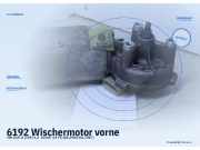 Wischermotor vorne VW Golf II (19E)