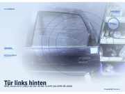 Tür links hinten OPEL Vectra B CC (J96)