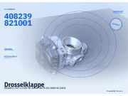 Drosselklappe PEUGEOT 207 408239821001