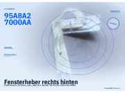 Fensterheber rechts hinten FORD Escort VII (GAL, AAL, ABL) 95ABA27000AA