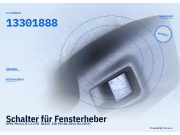 Schalter für Fensterheber OPEL Meriva B 13301888