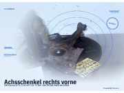 Achsschenkel rechts vorne VW Touran (1T1, 1T2)