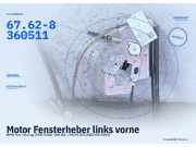 Motor Fensterheber links vorne BMW 5er Touring (E39) 67.62-8 360511