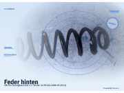 Feder hinten VW Fox Schrägheck (5Z)