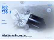Wischermotor vorne MAZDA 626 V Hatchback (GF) 8492001302