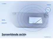 Sonnenblende rechts PEUGEOT 106 II (1)