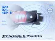 (127166 Schalter für Warnblinker RENAULT Twingo II (CN0) 8200214896) 8200214896