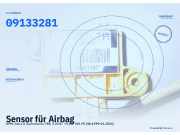 Sensor für Airbag OPEL Astra G Stufenheck (T98/NB) 09133281