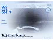Türgriff rechts vorne ALFA ROMEO 156 (932) 0156023137 0071716027