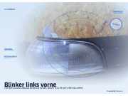 Blinker links vorne TOYOTA Corolla Liftback (E10)