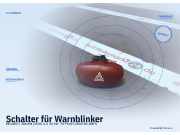 Schalter für Warnblinker PEUGEOT 206 SW (2E/K)