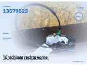 Türschloss rechts vorne OPEL Astra J (P10) 13579523