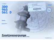 Zusatzwasserpumpe FORD Galaxy (WGR) 3D0965561D