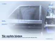Tür rechts hinten MERCEDES-BENZ S-Klasse (W126)