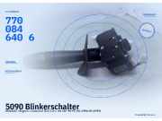 Blinkerschalter RENAULT Megane I Cabriolet (EA) 7700846406