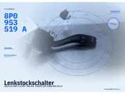 Lenkstockschalter AUDI A3 (8P) 8P0953519A