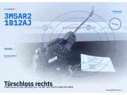 Türschloss rechts FORD Focus II (DA, DP, HCP) 3M5AR21812AJ