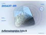 Außenspiegelglas links BMW 5er (E39) 201637-89