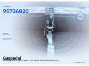 Gaspedal MERCEDES-BENZ A-Klasse (W169) A1693000304 91736020