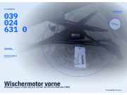 Wischermotor vorne RENAULT Super 5 (B/C 40) 0390246310
