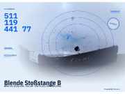 Blende Stoßstange BMW 5er (E34) 51111944177