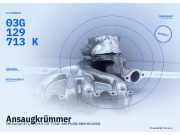 Ansaugkrümmer VW Touran (1T1, 1T2) 03G129713K