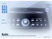 Radio FORD Focus II Turnier (DA3) A11865419 Sony A11865419