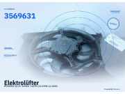 Elektrolüfter HYUNDAI XG 3569631