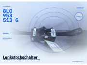 Lenkstockschalter VW Golf IV (1J) 8L0953513G