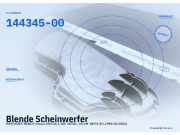 Blende Scheinwerfer MERCEDES-BENZ E-Klasse (W210) 144345-00
