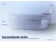 Sonnenblende rechts FORD Mondeo III Kombi (BWY)
