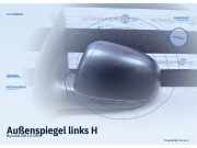 Außenspiegel links Hyundai I20 (PB, Pbt)