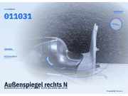 Außenspiegel rechts NISSAN Micra III (K12) 011031