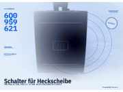 Schalter für Heckscheibe VW Polo IV (9N) 6Q0959621