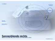Sonnenblende rechts AUDI A4 Avant (8E, B6)
