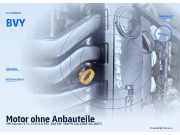 Motor ohne Anbauteile VW Touran (1T1, 1T2) BVY