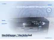 Heckklappe / Heckdeckel AUDI A4 (8E, B6)