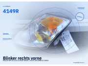 Blinker rechts vorne MAZDA MPV II (LW) 4149R