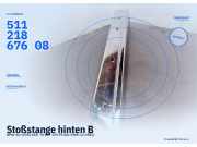 Stoßstange hinten BMW 5er (E28) 51121867608