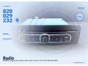 Radio RENAULT Laguna II Grandtour (G) 8200292329