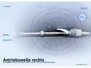 Antriebswelle rechts MITSUBISHI Colt VI (Z2, Z3)
