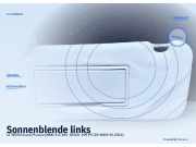 Sonnenblende links CITROEN Xsara Picasso (N68)