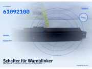 Schalter für Warnblinker FIAT Grande Punto (199) 61092100