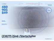(238275 Zünd-/Startschalter VW Passat Variant (3B6, B5) 4B0905849) 4B0905849