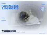 Wasserpumpe AUDI 90 (81, 85, B2) PAO325 0341210050 0325