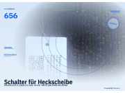 Schalter für Heckscheibe MAZDA 323 S V (BA) 656