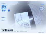 Tankklappe AUDI A4 Avant (8E, B6) 8E0010184H