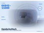 Handschuhfach HYUNDAI i10 (PA) 84510-0X000GA 0X845-11000