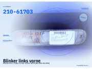 Blinker links vorne MAZDA 323 C V (BA) 210-61703